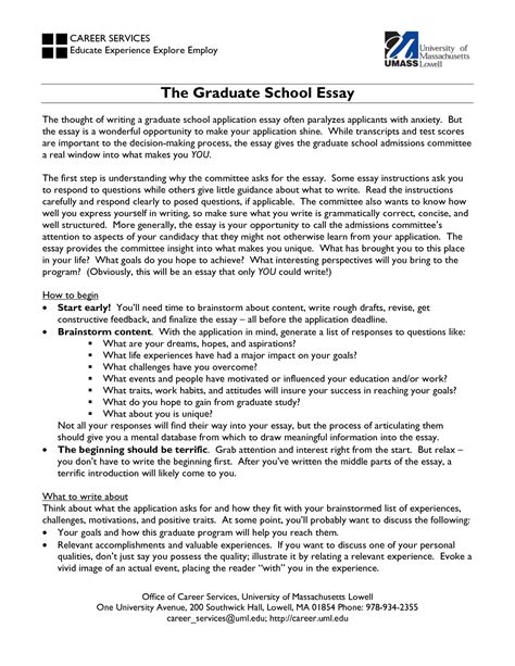 Tips for writing a master’s degree essay